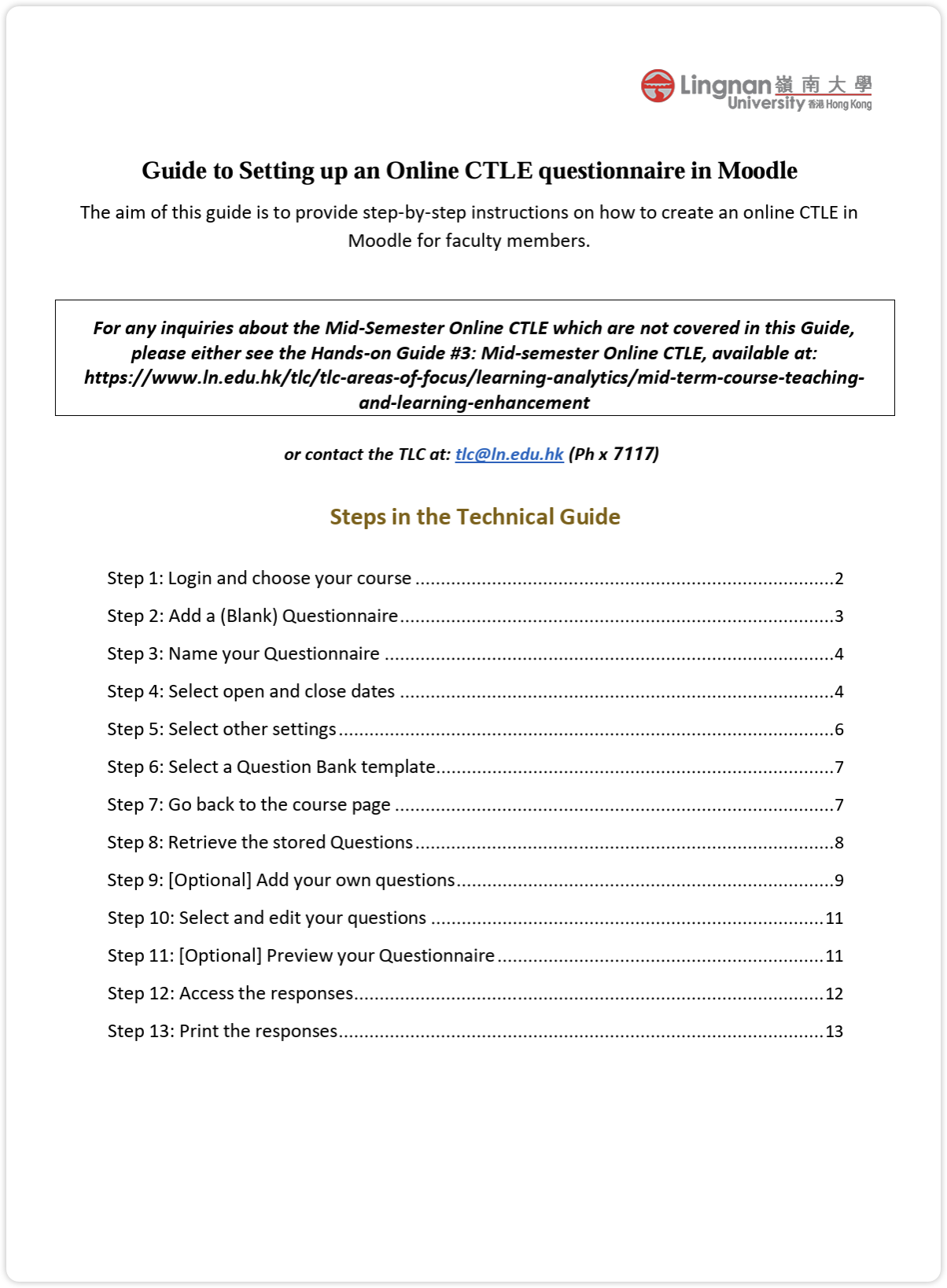 technical guide